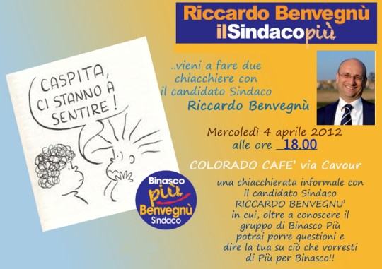 due chiacchiere al Colorado