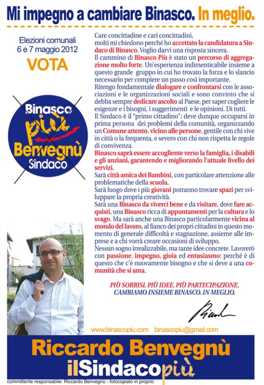 Impegno a cambiare Binasco